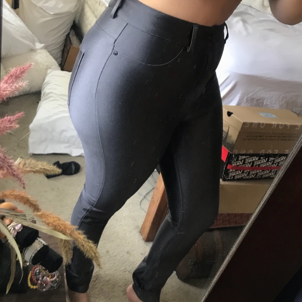 High waisted duck pants